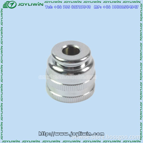 Chromate Treatment RoHS nickel plating free cutting steel Embedded Nut for Plastic Connector